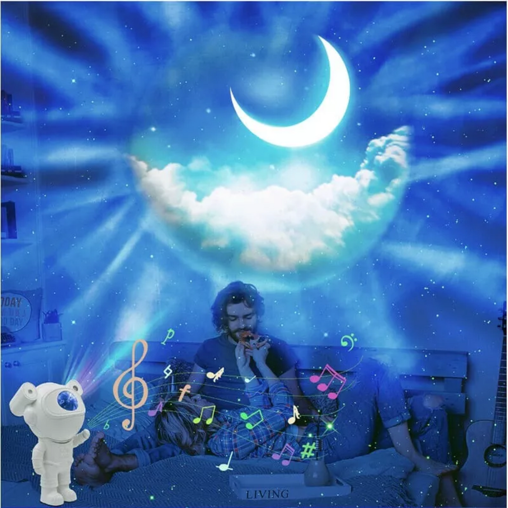 Proyector Galaxia Lámpara LED Astronauta