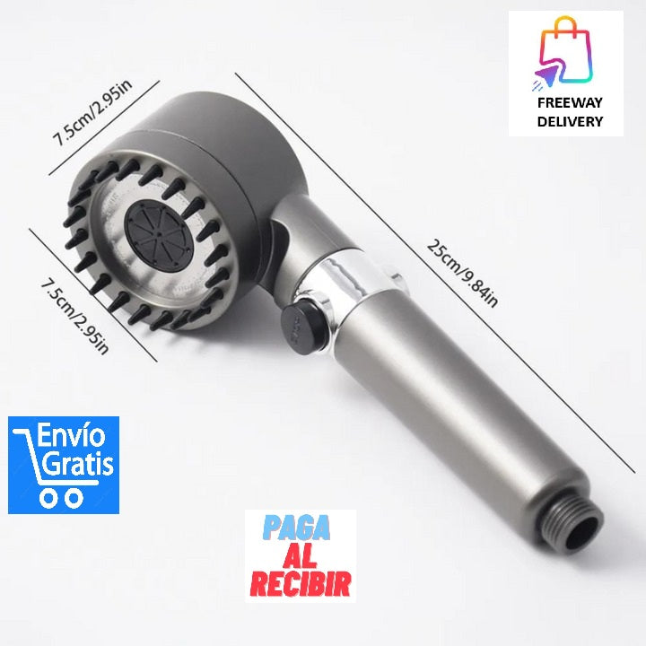 Ducha Masajeadora de Alta Presión